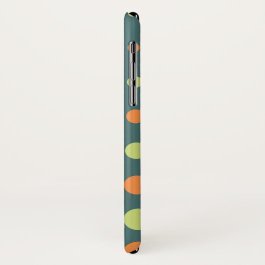 Retro abstrakter Case-Mate iPhone hülle (Hinten/Links)