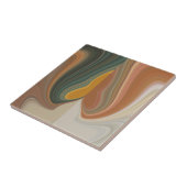 Retro-Abstrakter Kunstdruck Fliese (Seite)