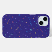 Retro-Abstraktes Neonmuster Case-Mate iPhone Hülle (Rückseite (Horizontal))