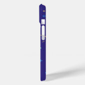Retro-Abstraktes Neonmuster Case-Mate iPhone Hülle (Rückseite / Links)