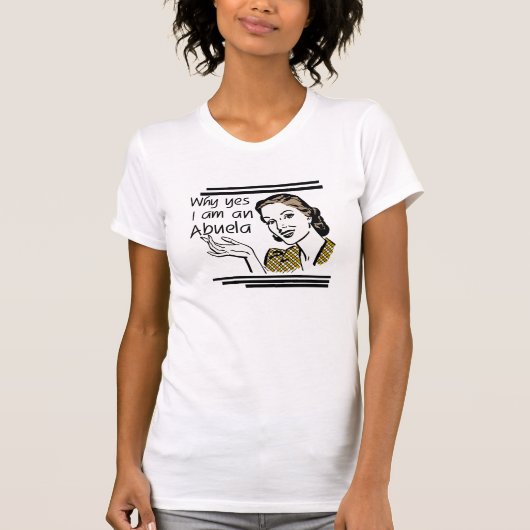 Retro Abuela T-Shirts und Geschenke (Vorderseite)