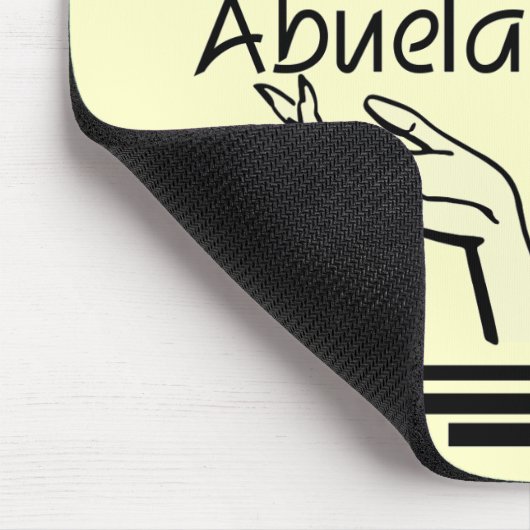 Retro Abuela T-Shirts und Geschenke Mousepad (Ecke)