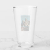 Retro Acadia Nationalpark Landschaft Glas (Rückseite)