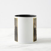 Retro Accordion Girl Tasse (Zentrum)