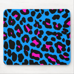Retro Achtzigerjahre Corey Tigers blauer Mousepad