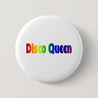 Retro Achtzigerjahre | Disco-Königin-80er Button