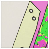 Retro Achtzigerjahre Neunzigerjahre gemusterte Stoff (Nahaufnahme)