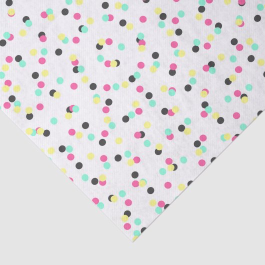 Retro Achtzigerjahre Neunzigerjahre inspirierten Seidenpapier (Ausschnitt)