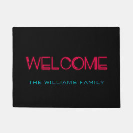 Retro Achtziges Design Fußmatte