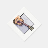 Retro Acoustic 12-String Gitarre Serviette (Ecke)