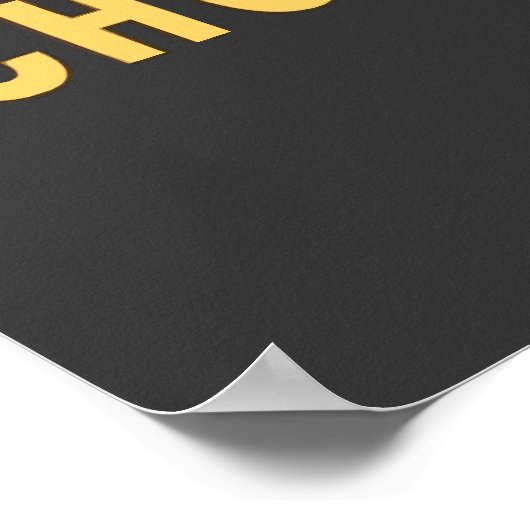 Retro ad Chocolat Klaus Poster (Ecke)