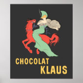 Retro ad Chocolat Klaus Poster (Vorne)