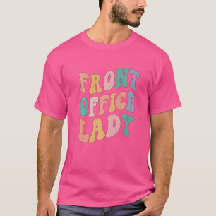 Retro Admin Squad zurück zur Schulbüro Lady T-Shirt