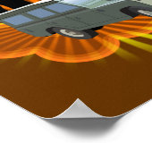 Retro Adventure Poster (Ecke)