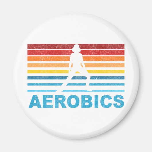 Retro Aerobic Magnet (Vorne)