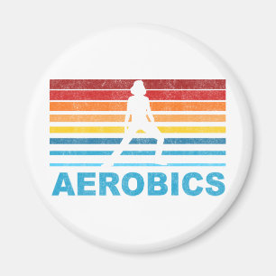Retro Aerobics Magnet