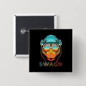 Retro-Affe wechseln Button (Vorne & Hinten)