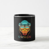 Retro-Affe wechseln Tasse (Zentrum)