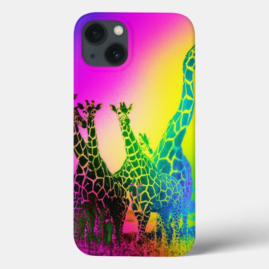 Retro Africa 1 iPad Case (Rückseite)