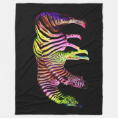 Retro Africa 4 Fleecedecke (Vorderseite)