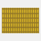 Retro Afrikanisch Geometrisch Geschenkpapier Set (Vorderseite 2)
