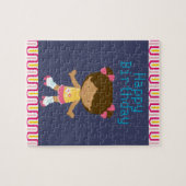 Retro afrikanischer amerikanischer puzzle (Horizontal)