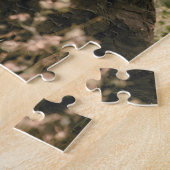 Retro Afrikanischer Löwe Landschaft Puzzle (Seite)