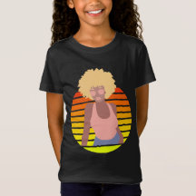 RETRO AFRO KÖNIGIN - AFROAMERIKANISCHE KÖNIGIN
