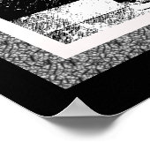 Retro Afro Pop Art Fashion Poster (Ecke)