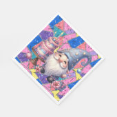 Retro Age Birthday Napkins Serviette (Ecke)