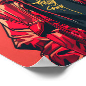 Retro AI MPC Live Billboard Anime Poster (Ecke)