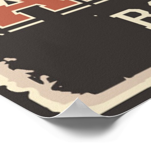 Retro Air Force Poster (Ecke)