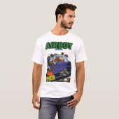 Retro Airboy Comics T-Shirt (Vorne ganz)