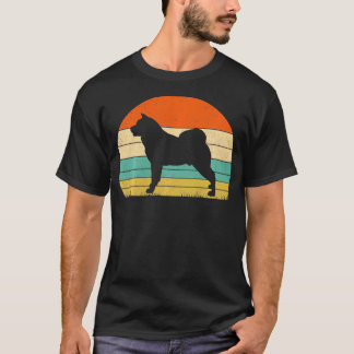 Retro Akita Dog Vintag Style T-Shirt