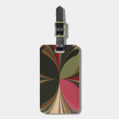 Retro Akuna Matata Gift elegantes Kleidungsstück F Gepäckanhänger (Vorderseite vertikal)