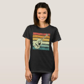 Retro-Akustikgitarre T-Shirt (Vorne ganz)