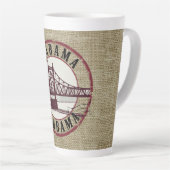 Retro Alabama Bridge Briefmarke Milchtasse (Rechte Ecke)