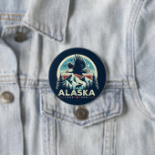 Retro Alaska Button (Beispiel)