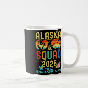 Retro Alaska Kreuzfahrt Urlaub 2025 Familie Freund Kaffeetasse