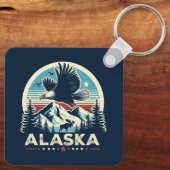 Retro Alaska Schlüsselanhänger (Rückseite)
