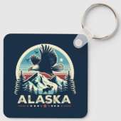 Retro Alaska Schlüsselanhänger (Rückseite)