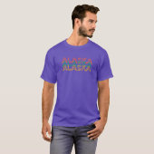 Retro Alaska State Design Oversized T-Shirt (Vorne ganz)