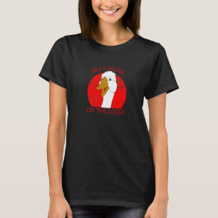 Retro Alberne Gans auf der Lose Premium T-Shirt