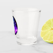 Retro Alien Astronaut Schnapsglas (Rechts)