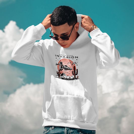 Retro-Alien-Invasion Hoodie