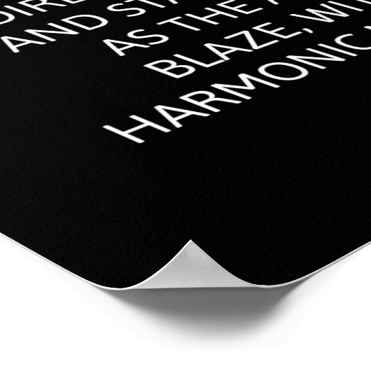 Retro Alien Sci-Fi Movie Inspired Wall Poster (Ecke)