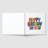 Retro Alles Gute zum Geburtstag Gästebuch (Voll)