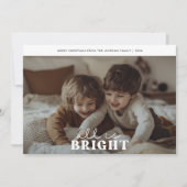 Retro alles ist helle Weihnachten Niedliche Kinder (Vorderseite)