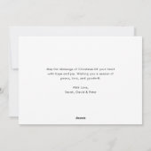 Retro alles ist helle Weihnachten Niedliche Kinder (Rückseite)