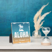 Retro Aloha Hawaii Fotoplatte (InSitu)